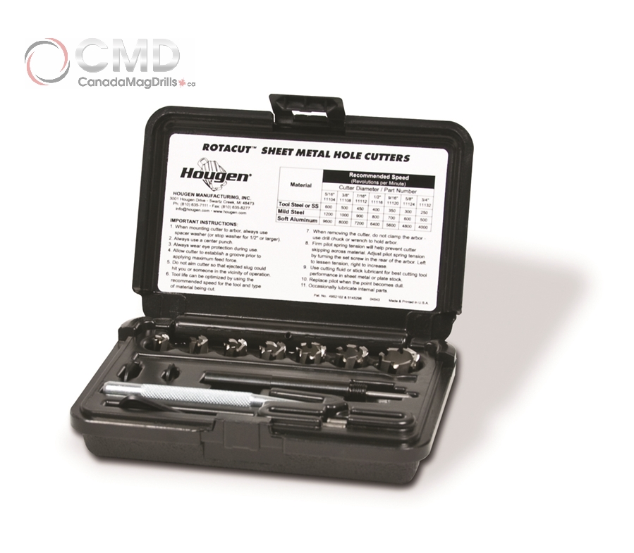 11075 HOUGEN KITFRACTION ROTACUT WITH CASE Canada Mag Drills