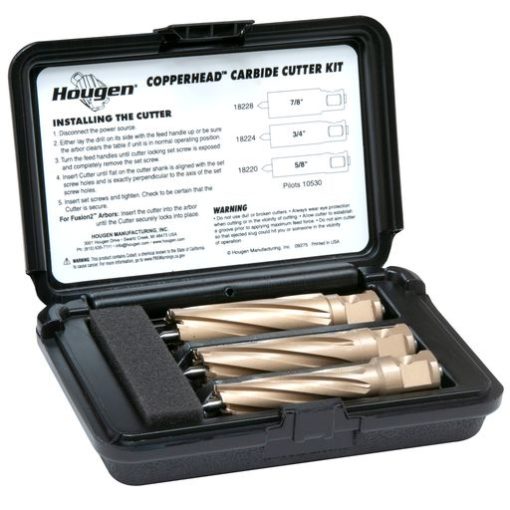Copperhead Carbide Cutter Kit - 5/8, 3/4, 7/8" 2" DOC