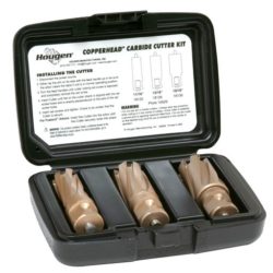 Copperhead Carbide Cutter Kit - 11/16, 13/16, 15/16" 1" DOC
